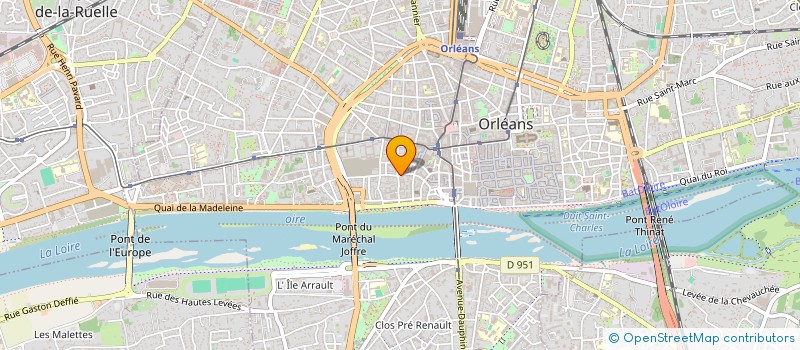 localisation de l'entreprise 2L ESPACE REALISATION SARL à ORLEANS
