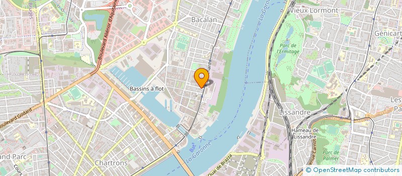 localisation de l'entreprise 2L FINANCE à BORDEAUX