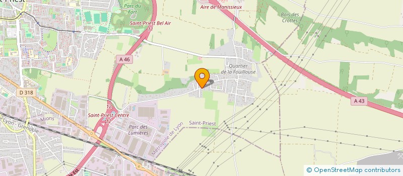 localisation de l'entreprise 2L HOLDING  SAINT-PRIEST