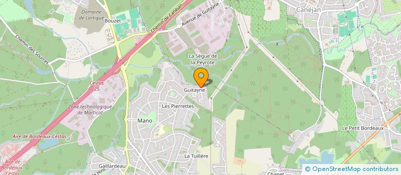 localisation de l'entreprise 2L IMMO  CESTAS