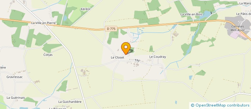 localisation de l'entreprise 2L IMMO  AVESSAC