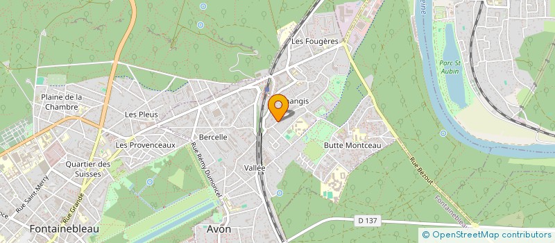 localisation de l'entreprise 2L IMMO  AVON