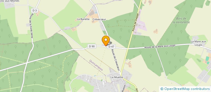 localisation de l'entreprise 2L INVEST à QUINCAMPOIX