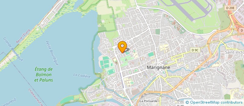localisation de l'entreprise 2L INVEST à MARIGNANE