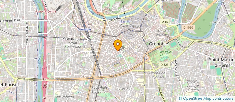 localisation de l'entreprise 2L INVEST à GRENOBLE
