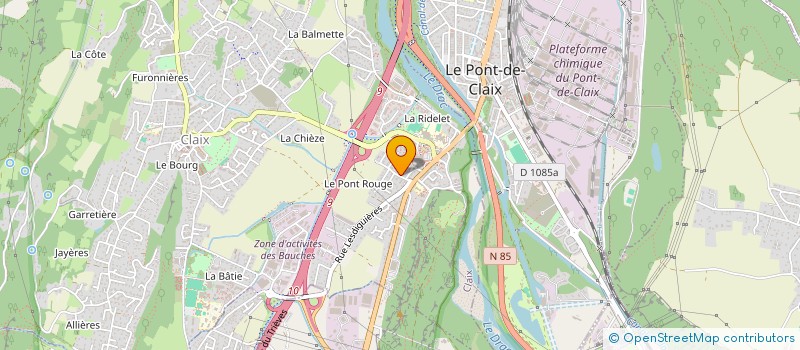 localisation de l'entreprise 2L INVEST  CLAIX