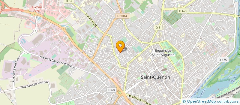 localisation de l'entreprise 2L MEDIC SAS à SAINT-QUENTIN
