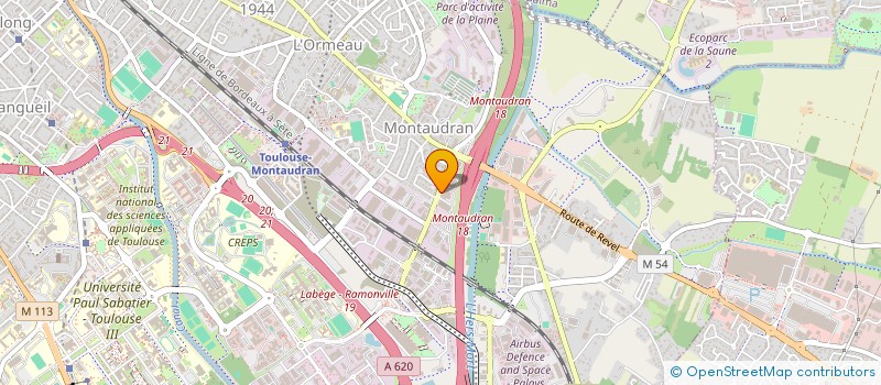 localisation de l'entreprise 2L NETTOYAGE à TOULOUSE