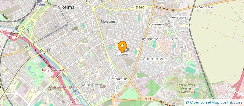 localisation de l'entreprise 2L.PARTICIPATIONS  REIMS