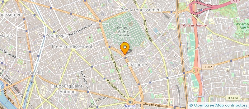 localisation de l'entreprise 2L RESTO  PARIS