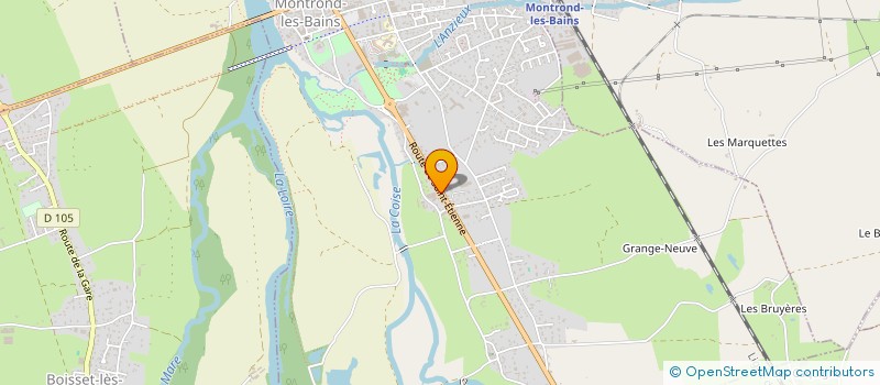 localisation de l'entreprise 2L SARL  MONTROND-LES-BAINS