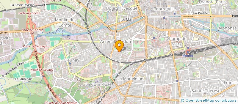 localisation de l'entreprise 2L STRATEGY  RENNES