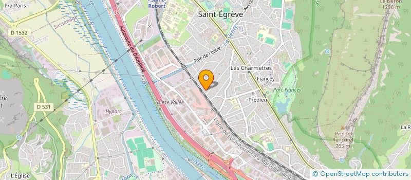 localisation de l'entreprise 2L VILLA  FONTANIL-CORNILLON