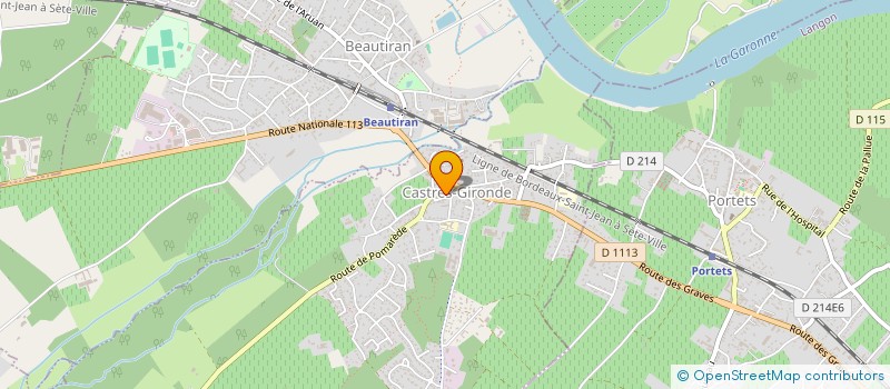 localisation de l'entreprise 2L2A  QUINSAC