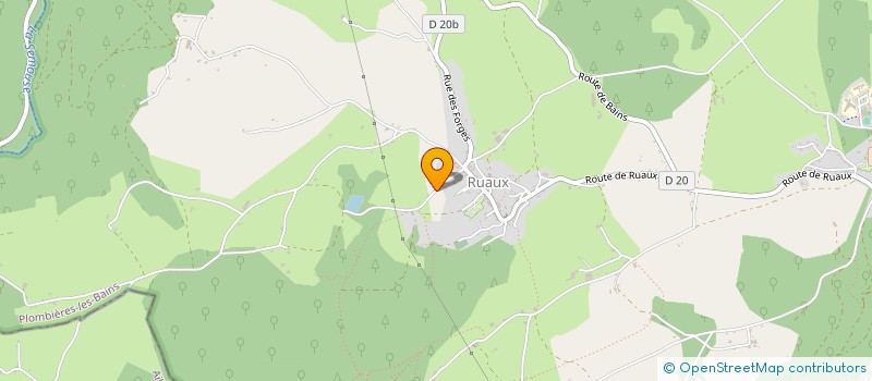 localisation de l'entreprise 2L2C  PLOMBIERES-LES-BAINS