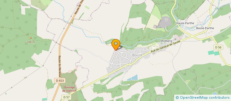 localisation de l'entreprise 2L2R  BOUST