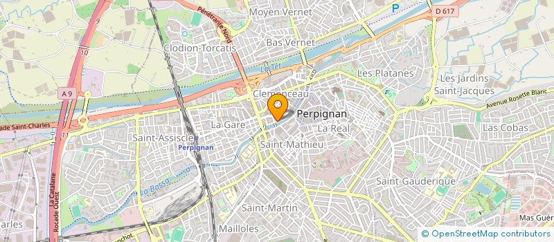 localisation de l'entreprise 2L3F INVEST  PERPIGNAN