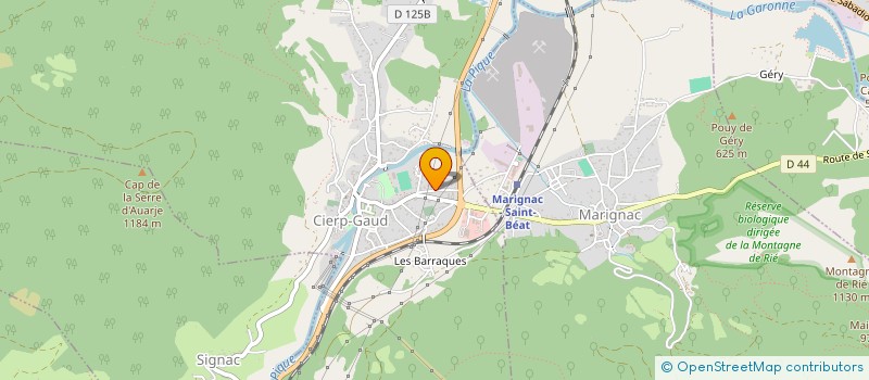 localisation de l'entreprise 2L3M  CIERP-GAUD