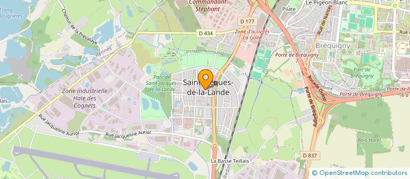 localisation de l'entreprise 2L3P - LORSQUE LE POIDS POSE PROBLEME à SAINT-JACQUES-DE-LA-LANDE