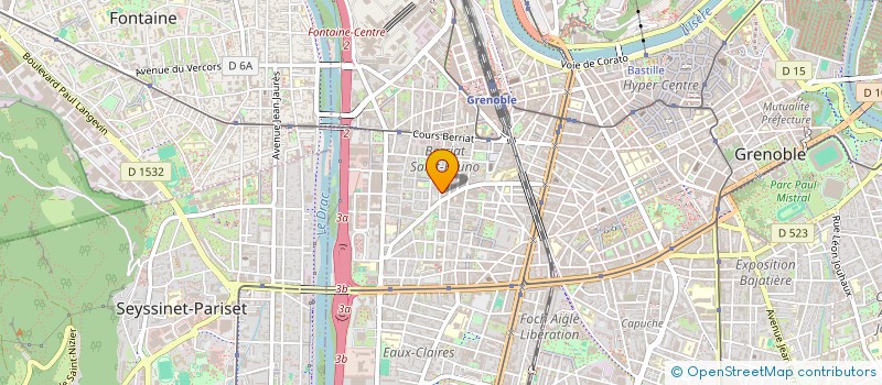 localisation de l'entreprise 2L4  GRENOBLE