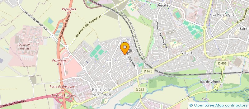 localisation de l'entreprise 2LAIR  BRETTEVILLE-SUR-ODON