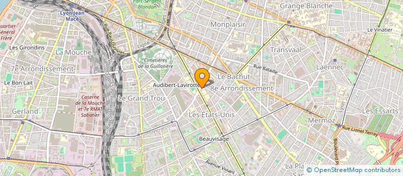 localisation de l'entreprise 2LALOC69  LYON