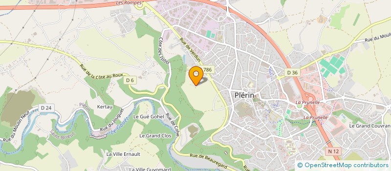 localisation de l'entreprise 2LAMOTTE  PLERIN