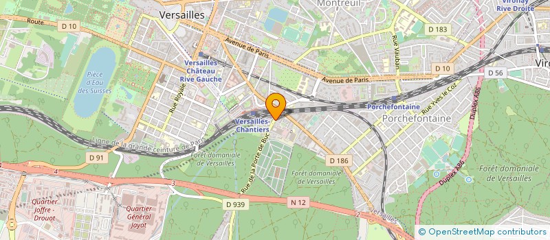 localisation de l'entreprise 2LASAP à VERSAILLES