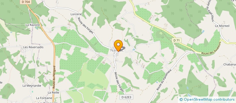 localisation de l'entreprise 2LAUD'ANS  COUBJOURS