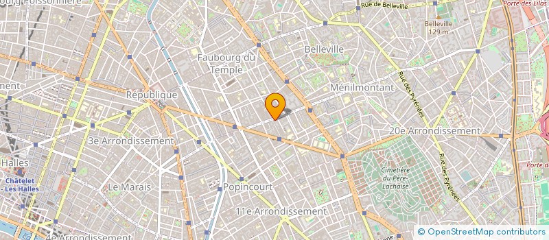 localisation de l'entreprise 2LB  PARIS