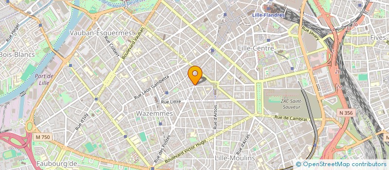 localisation de l'entreprise 2LB à LILLE
