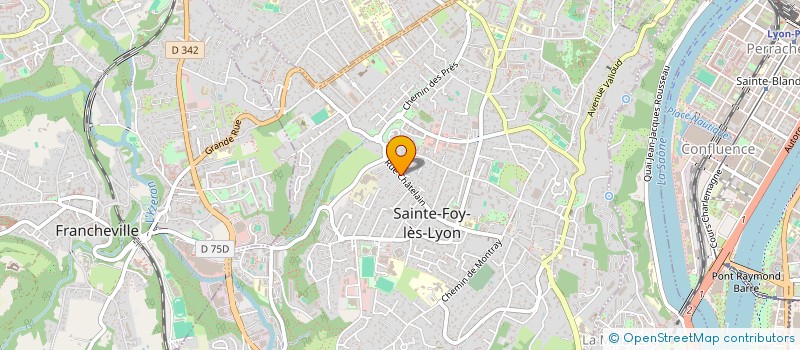 localisation de l'entreprise 2LB à SAINTE-FOY-LES-LYON