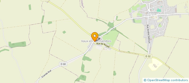 localisation de l'entreprise 2LBG  VAUX-EN-VERMANDOIS