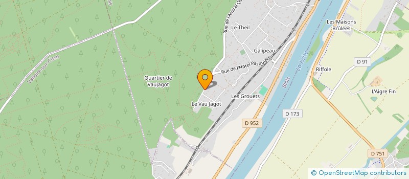 localisation de l'entreprise 2LC  BLOIS