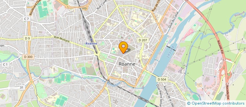 localisation de l'entreprise 2LCG à ROANNE