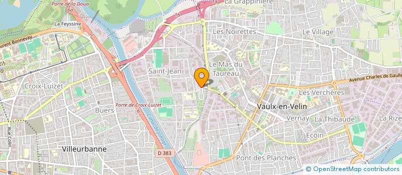 localisation de l'entreprise 2LCS à VILLEURBANNE