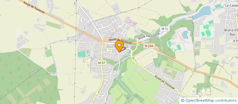 localisation de l'entreprise 2LD2S  CAZES-MONDENARD