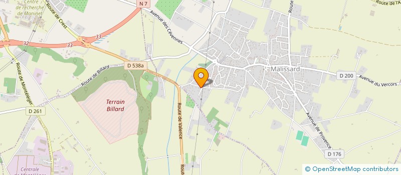 localisation de l'entreprise 2LE HOLDING  GUILHERAND-GRANGES