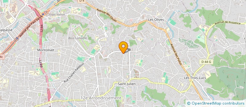 localisation de l'entreprise 2LEC  MARSEILLE