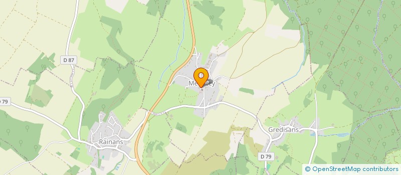 localisation de l'entreprise 2LFC  MENOTEY