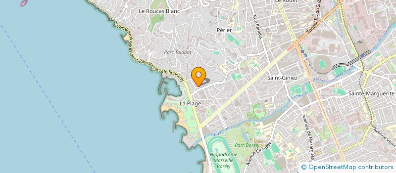 localisation de l'entreprise 2LGL  MARSEILLE