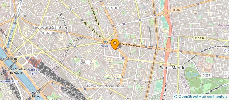 localisation de l'entreprise 2LGM  PARIS