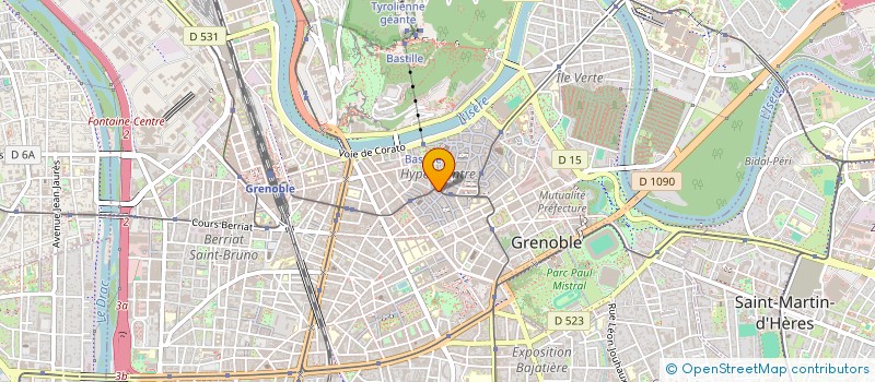 localisation de l'entreprise 2LGP RIONDET à GRENOBLE