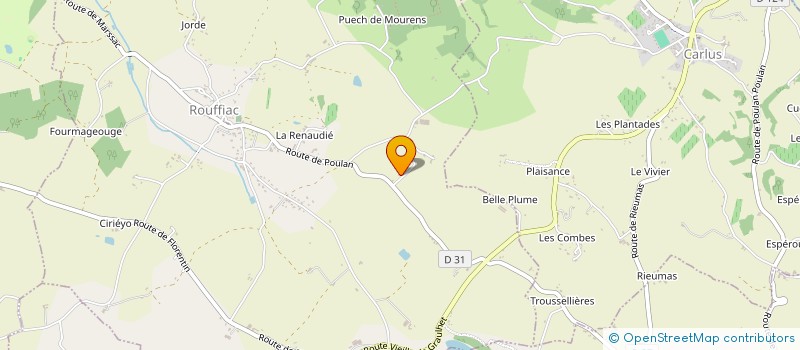 localisation de l'entreprise 2LH à ROUFFIAC