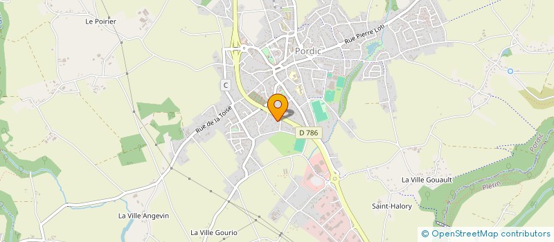 localisation de l'entreprise 2LH TRAVAUX CONSEILS  PORDIC