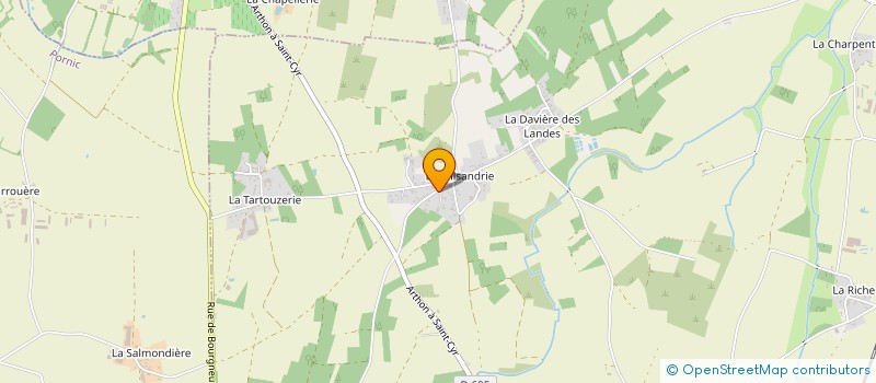 localisation de l'entreprise 2LIBERISSE  SAINT-HILAIRE-DE-CHALEONS