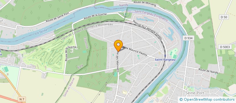 localisation de l'entreprise 2LIMMO  SAINT-FARGEAU-PONTHIERRY