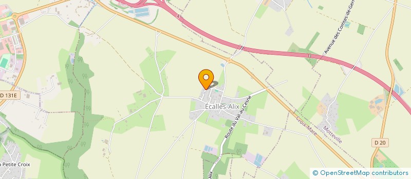 localisation de l'entreprise 2LJM  ECALLES-ALIX