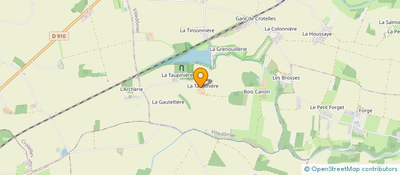 localisation de l'entreprise 2LJR SUN  VILLEDOMER