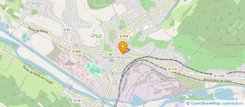 localisation de l'entreprise 2LK  NEUVES-MAISONS